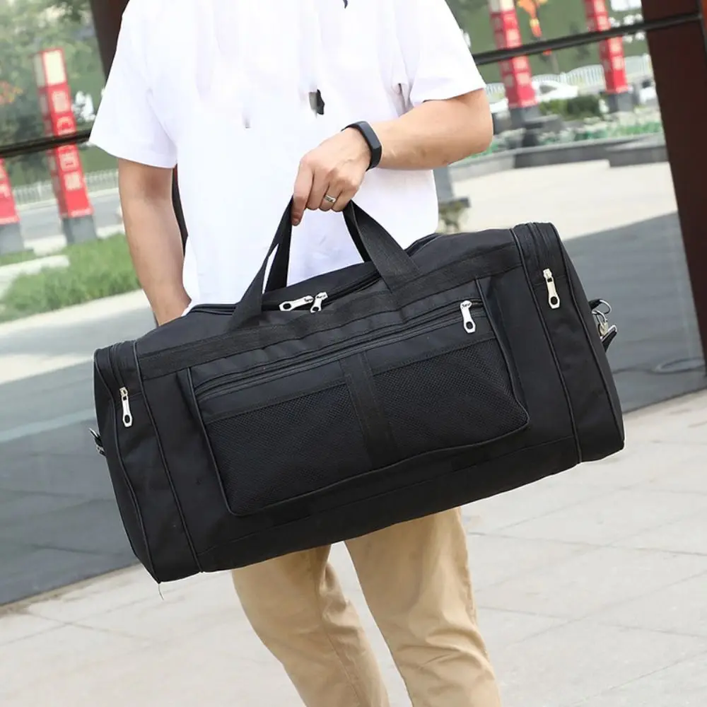 

Trendy Large Capacity Travel Duffle Bag Waterproof Business Trip Travel Luggage Bag Handheld Sports Messenger Bag Outdoor