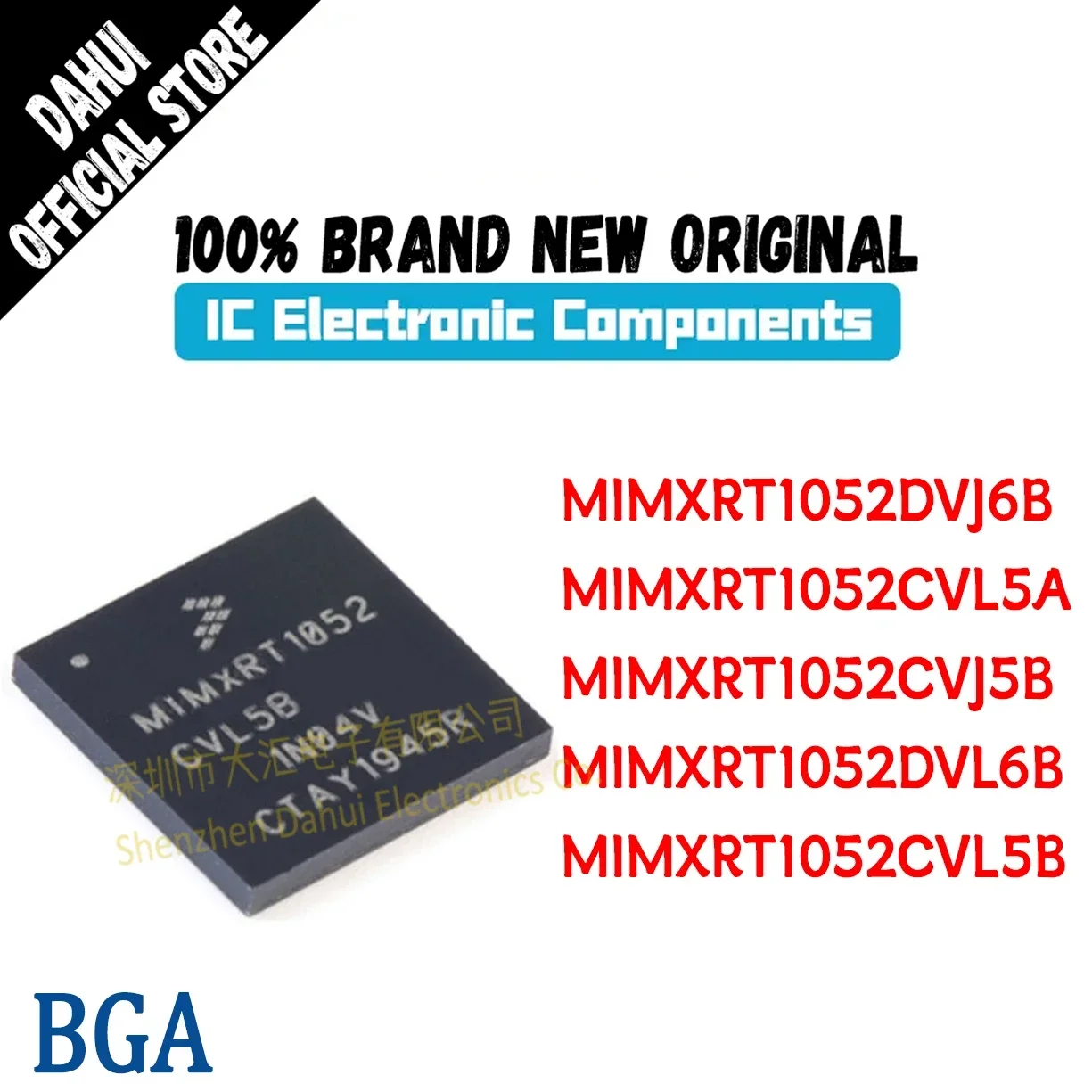 

MIMXRT1052CVL5B MIMXRT1052DVL6B MIMXRT1052CVJ5B MIMXRT1052CVL5A MIMXRT1052DVJ6B BGA-196 Microcontroller Chip MCU New Original