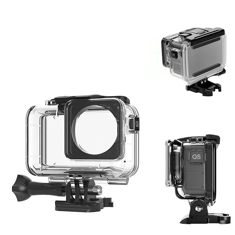 61M Waterproof Case Set For Dji Osmo Action Accessories Surfing Diving Underwater Housing Box  For Dji Osmo Action Case