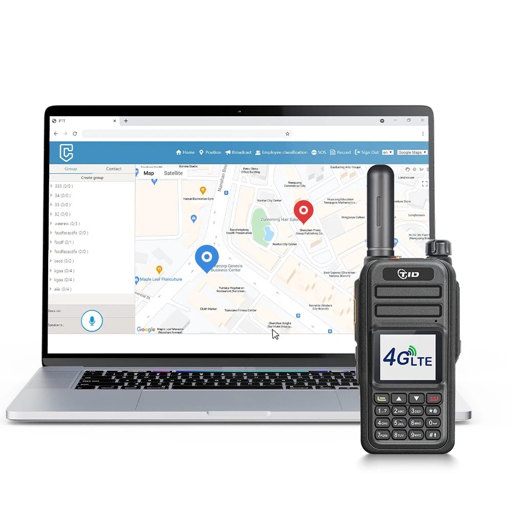 

TID Walkie-talkie Factory Price Poc Zello Network Public Walkie Talkie 4g 3g 2g Walkie Talkie 2 Way Radio
