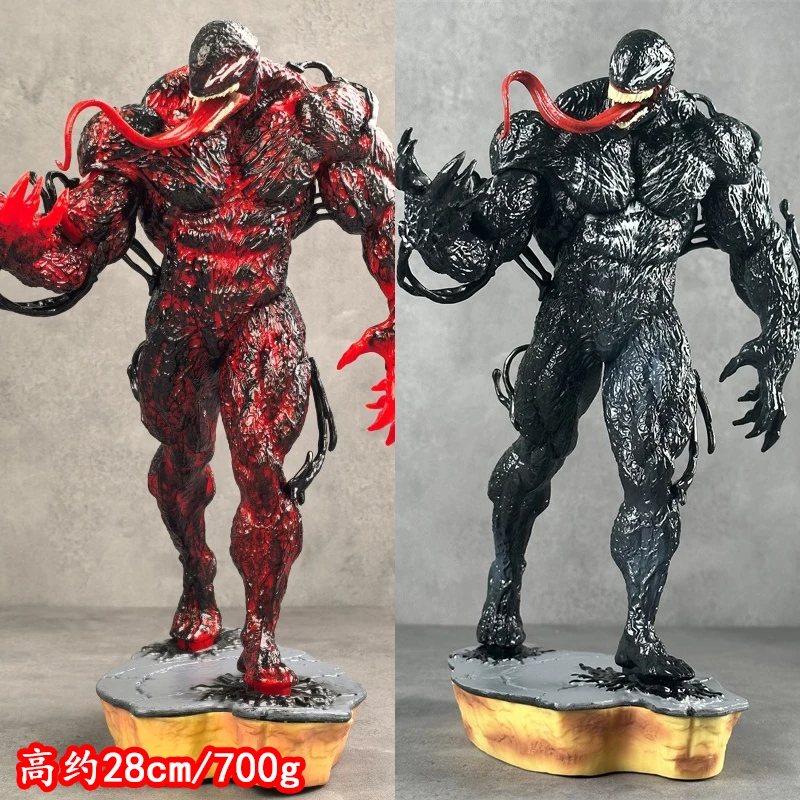 

Новая 30-сантиметровая статуя Venom ручной работы, злодей из фильма вокруг офиса, модель, анимация, коллекционные украшения, комиксы, хобби, игрушки, подарок