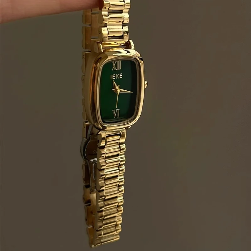 2025 waterproof quartz watch birthday gift light luxury niche classic trend women's watch elegant and simple
