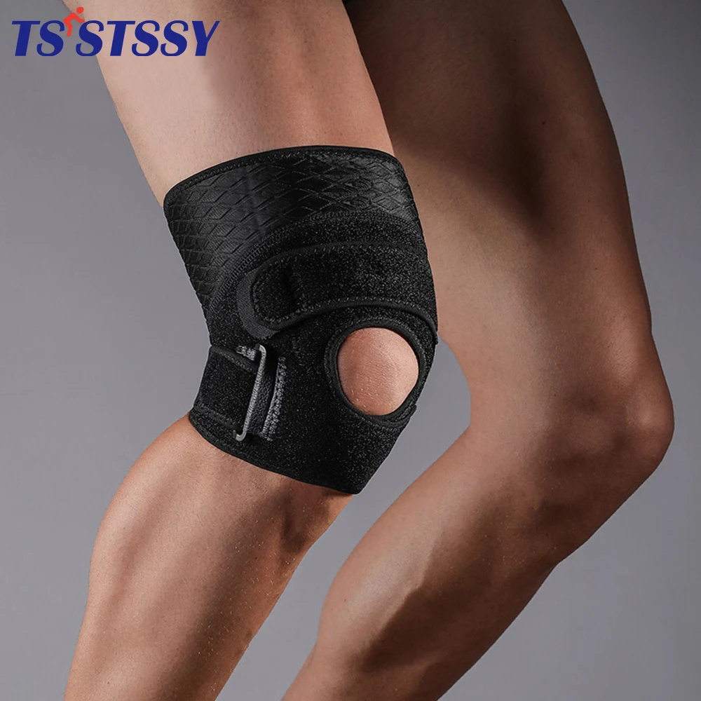 

1Piece Adjustable Compression Knee Patellar Tendon Support Brace for Men Women Arthritis Pain, Injury Recovery, Running, Workout