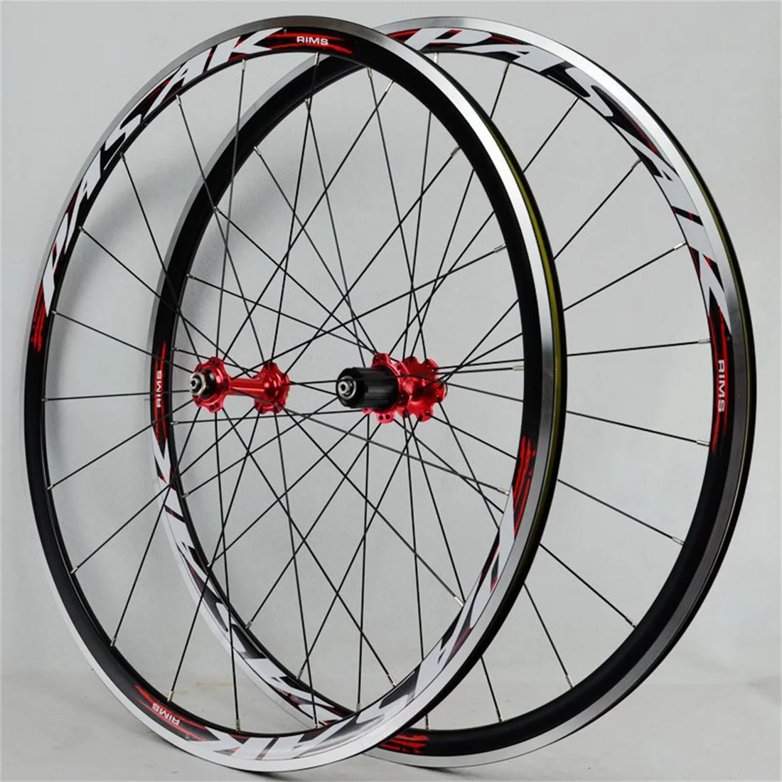 JKLapin 700C Road Bike Wheelset 30mm High Rim Brake V C Brakes Front 20 Rear 24 Hole 4 Bearing Bicycle Wheel Rim