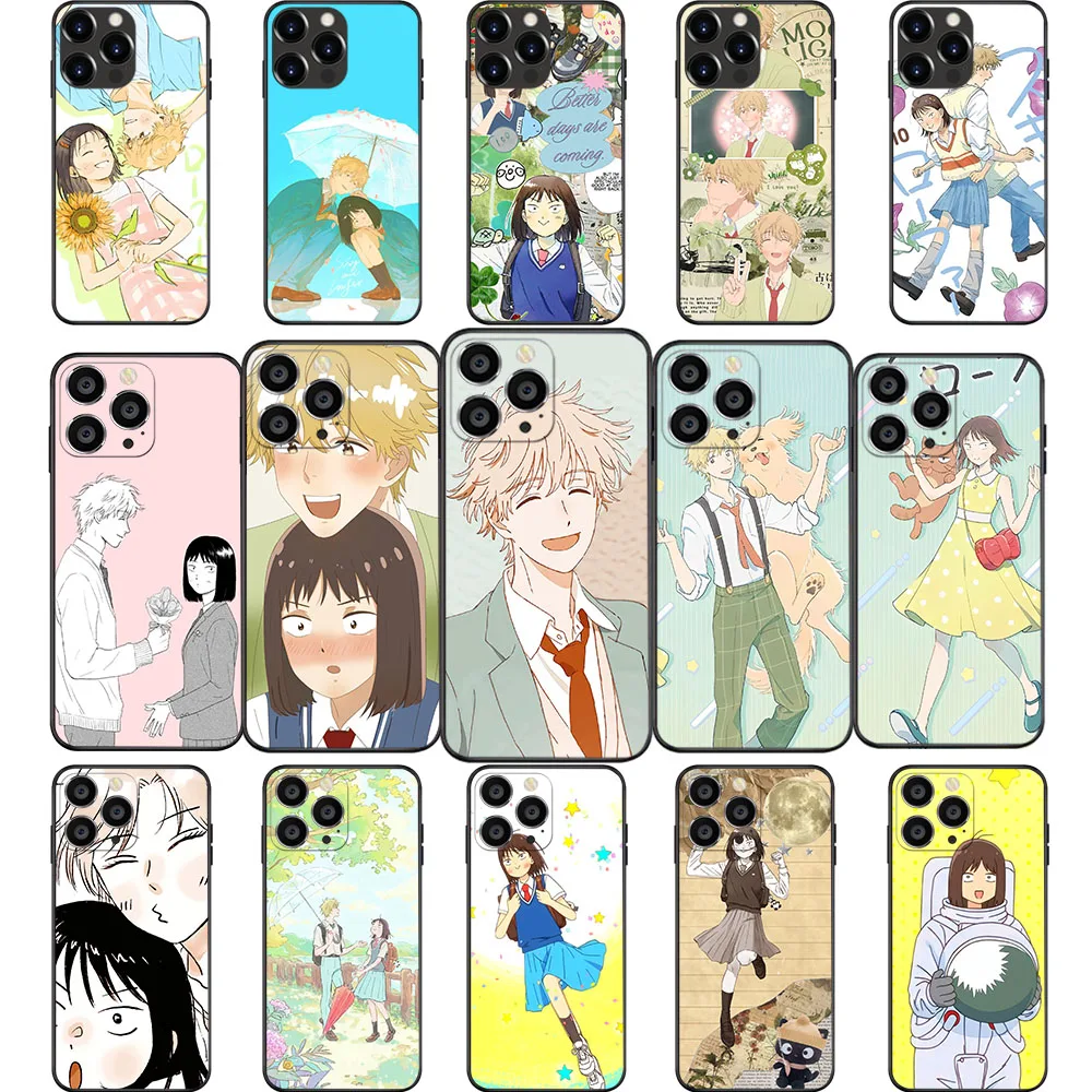 AK-37 Skip and Loafer Anime Soft Case For iPhone 15 14 13 12 11 Mini Max Pro Plus