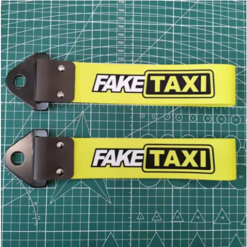 

1-3pcModification Culture Car Color Pendant Tow Strap Belt Tow Rope Ribbon Auto Accessories Trailer Ropes Bumper Towing Strap FO