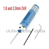1.5/1.8/2mm Hand Drill Bit Hand for RC Model Cars Spare Parts DIY Tamiya Mini 4WD Racing Car Modification Accessory