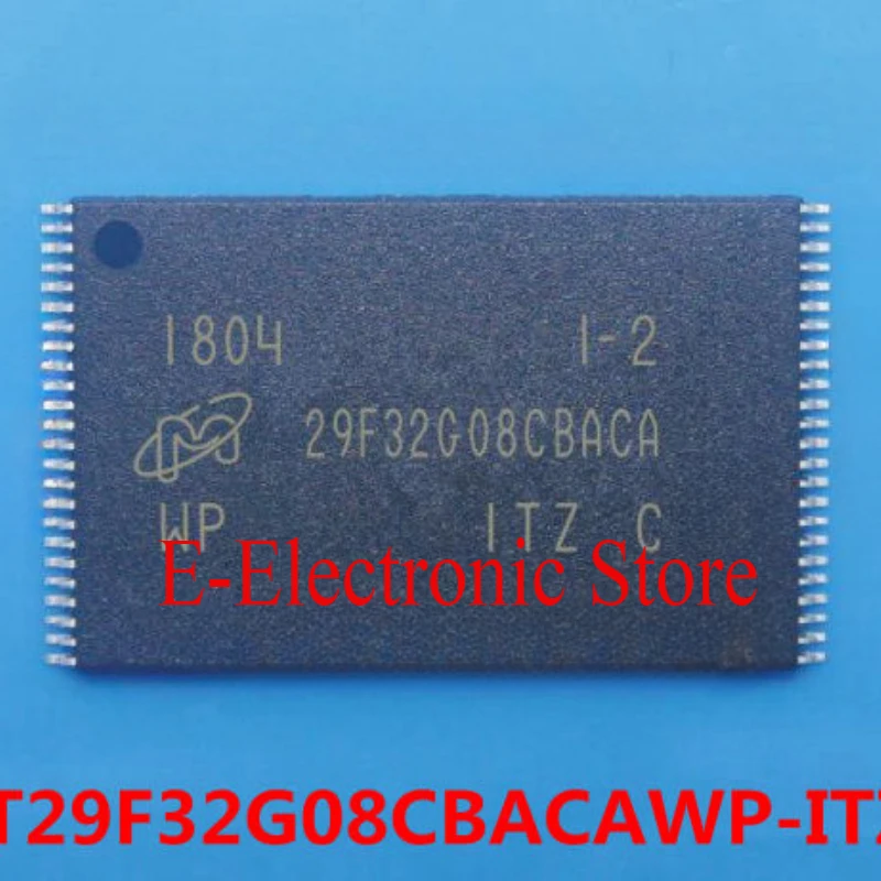 5PCS/LOT    MT29F32G08CBACAWP-ITZ:C  MT29F32G08CBACAWP  IC FLSH 32GBIT PARALLEL 48TSOP I