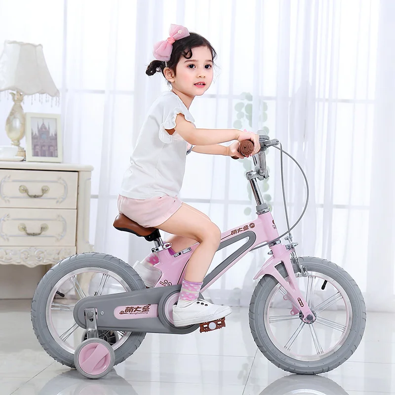 M-F800 2021 New Design Montasen 14 Or 16 Inch T-shaped Front Fork Magnesium Alloy Frame Fashion Kid Bicycle