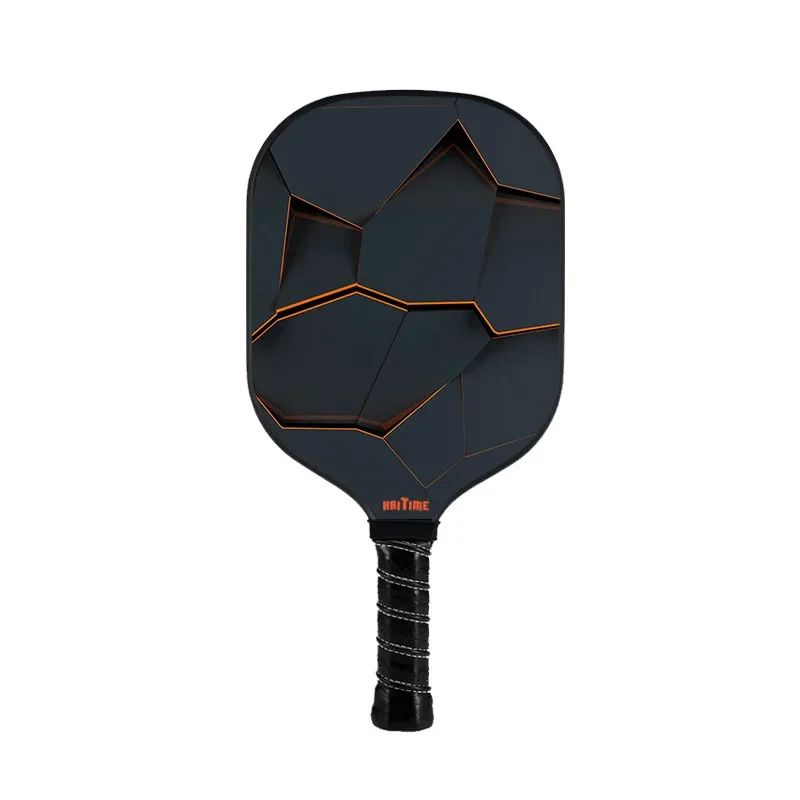 

Hot-pressed one-piece carbon fiber Pickleball Paddle Truecolor UV printing Fastness non-fading High resilience