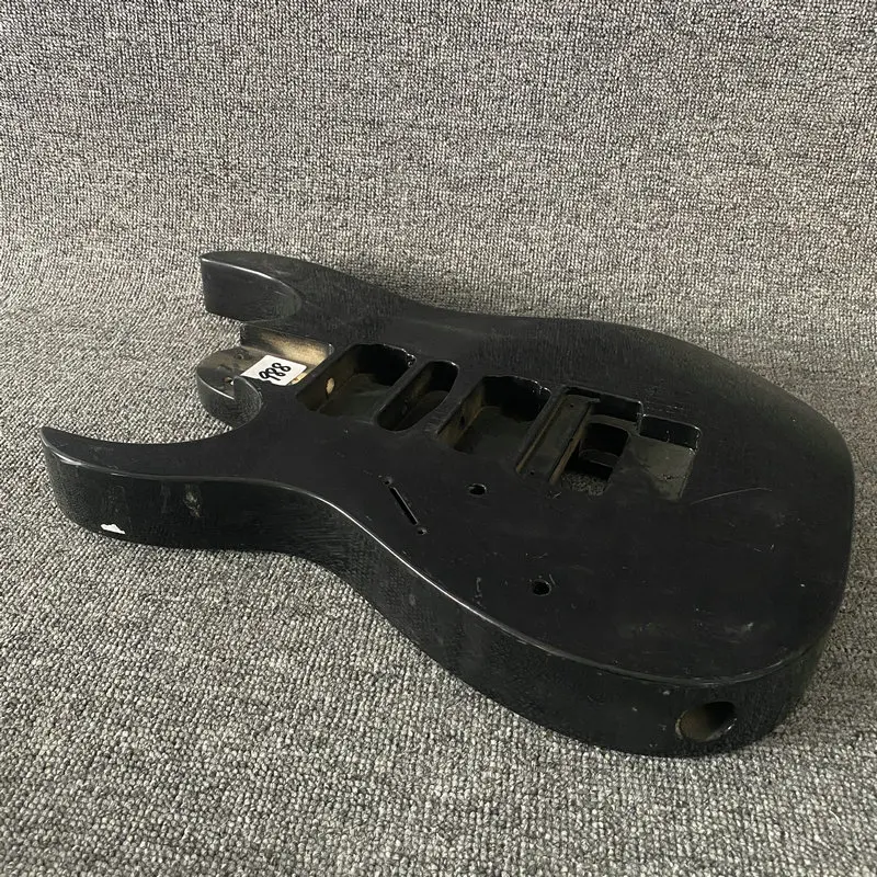 YB988 Floyd Rose Electric Guitar Body Left Hand Version Black Color HSH Pickups Stock Items goes with Damages and Dirty