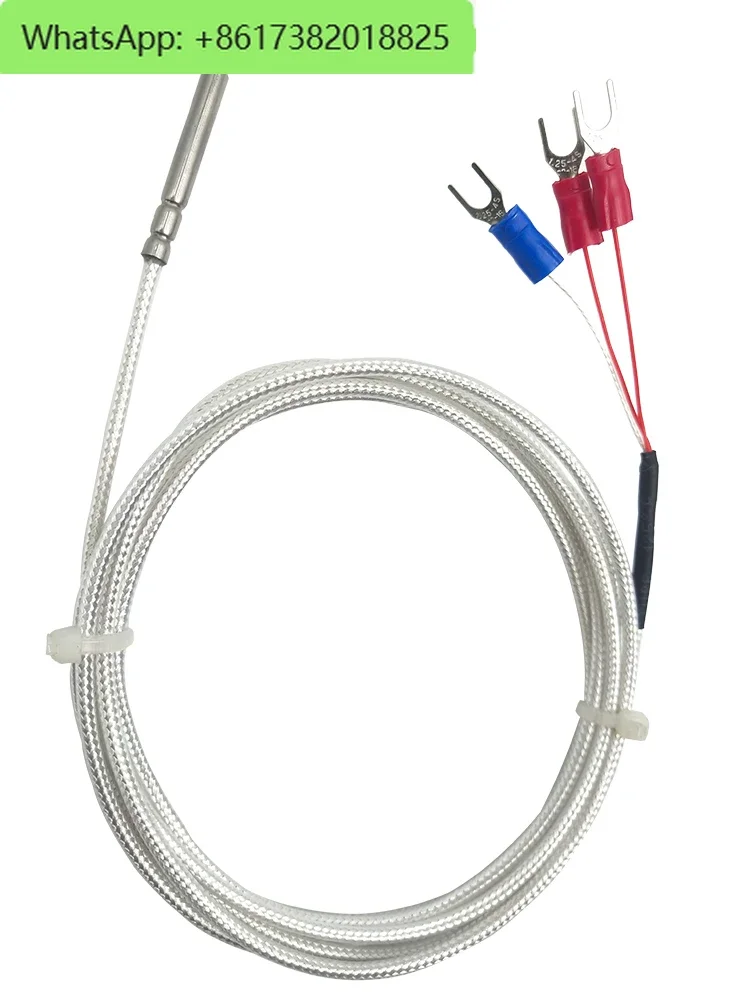 

10Pcs PT100 temperature sensor probe platinum thermistor precision WZP-PT100 probe type
