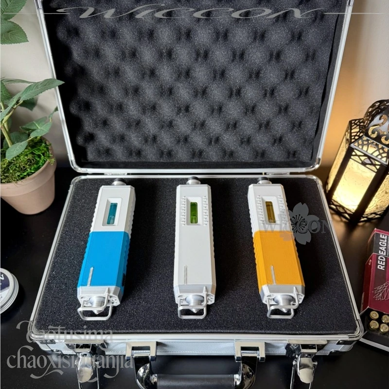 Anime Horror-Spiel RE9 Cosplay Leonnn Fake Injector 3D Polylactidsäure Requisiten Zubehör Spielartikel Halloween-Party Geschenke Cos