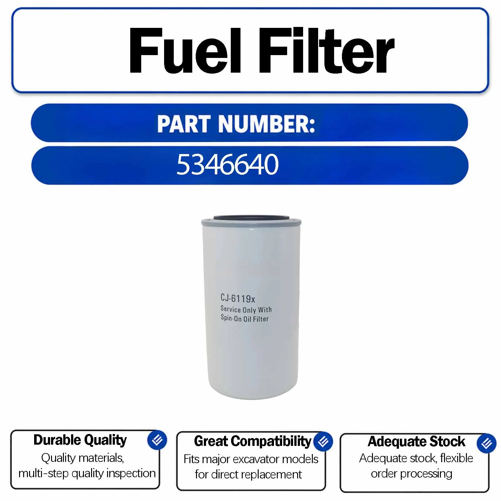 Oil Filter 4812271632 For Liebherr R922LC Crawler Excavators