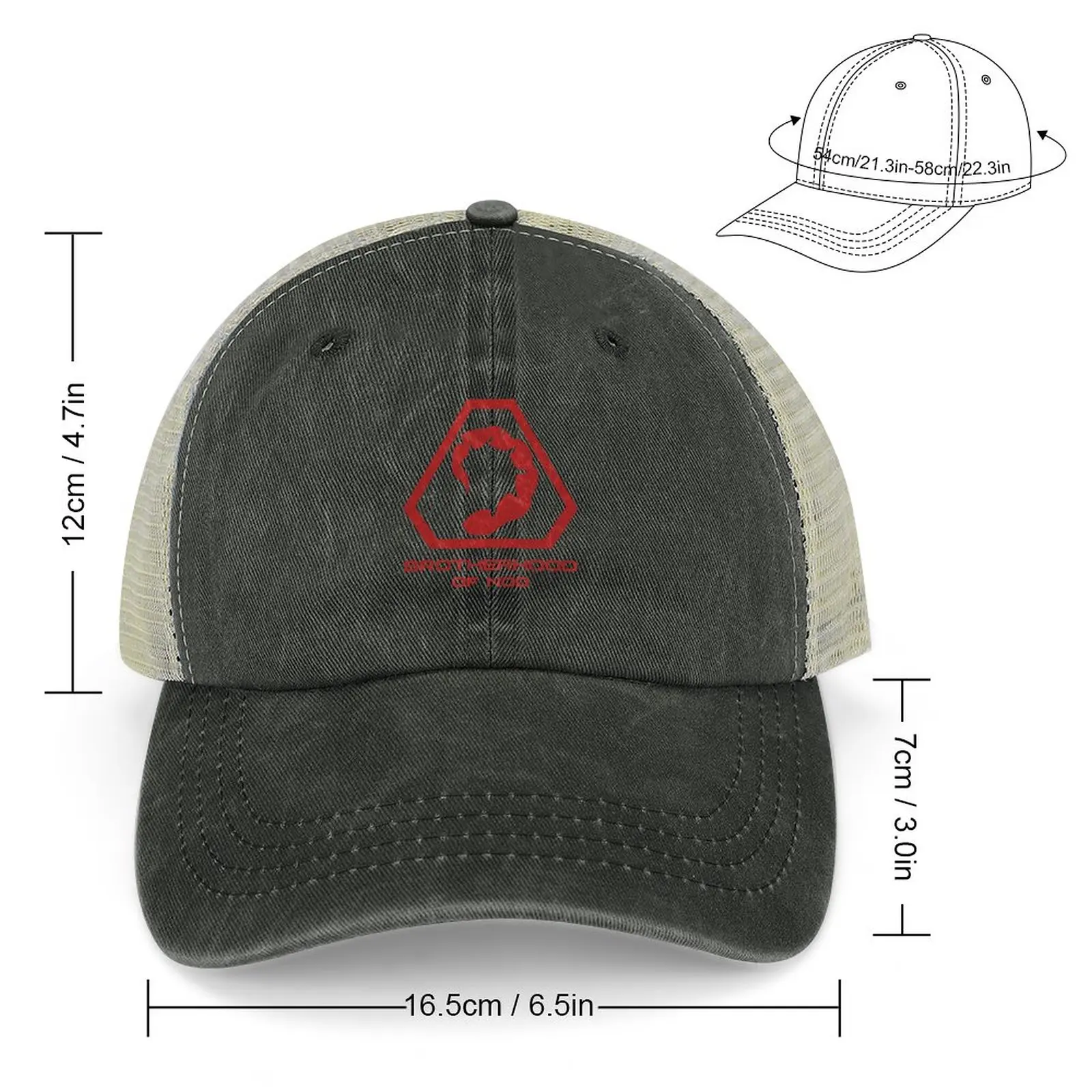 Brotherhood of Nod Logo inspired by Command and Conquer Classic . Cowboy Hat Rugby New In Hat fishing hat Hat For Girls Men's