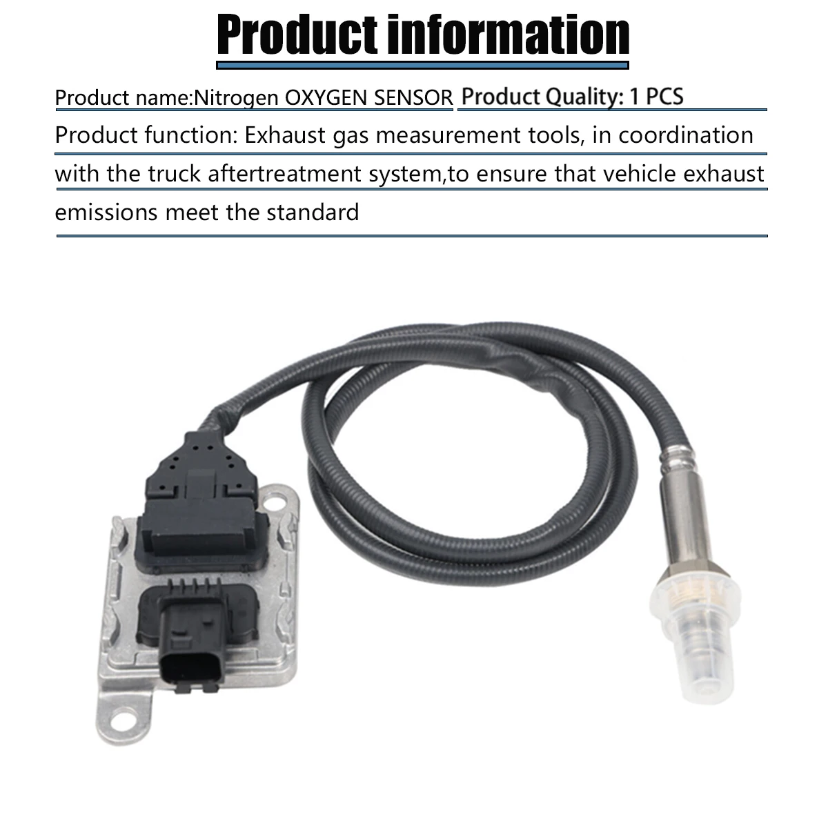 2006246 Nitrogen Oxide Nox Sensor For DAF 4 PIN 12V 2006246PE 5WK96759C HYN2981