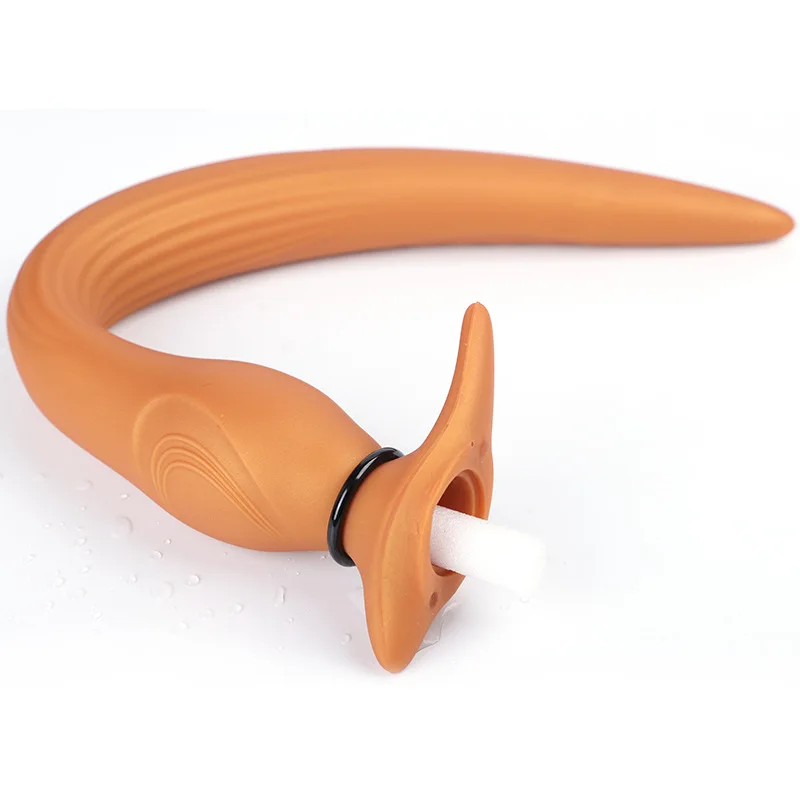 Eel Tentacle Super Long Butt Anal Plug Solid/Hollow Enema Sexual Device Vagina/Anus Inflatable Masturbation Massage Sex Supplies