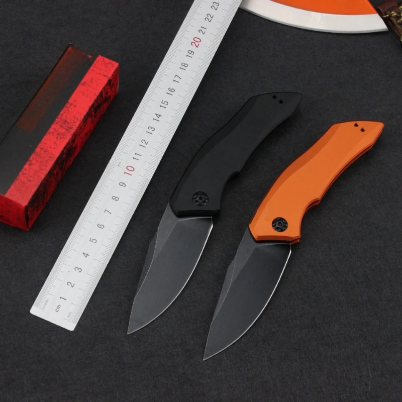 7100 Outdoor Camping Folding Knife Aviation Aluminum Handle CMP154 Blade Pocket Survival Tactical Hunting Fruit Knives CED Tools