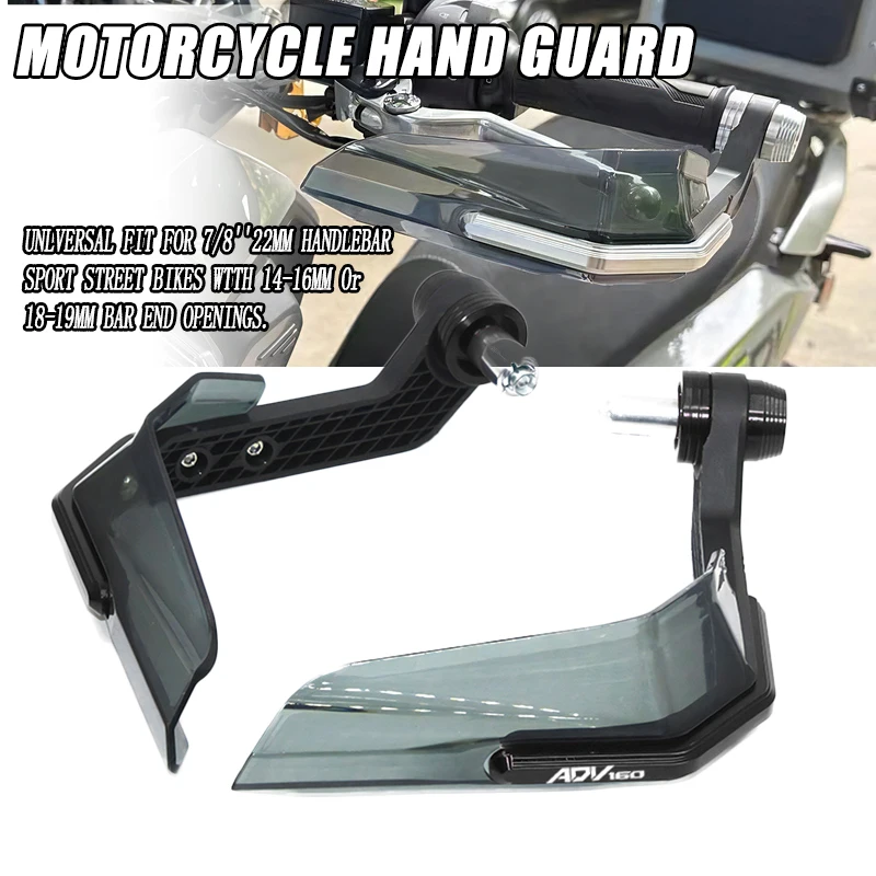 For ADV160 Accessories XADV 160 Motorcycle ADV160 Dedicated Hand Guard Motorcycle Handguard Shield Hand GuardWindshield