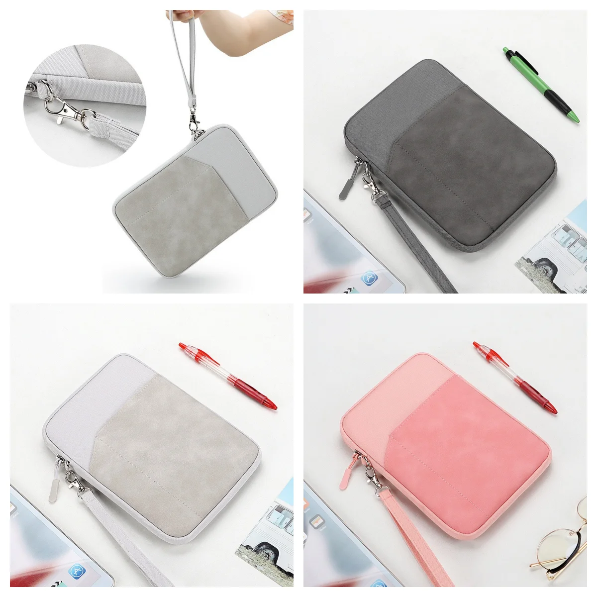 Case For Lenovo Legion Y700 8.8Inch Game Tablet Handbag Compatible with all 7inch 8.8inch Bag Sleeve Zipper Shockproof Pockets