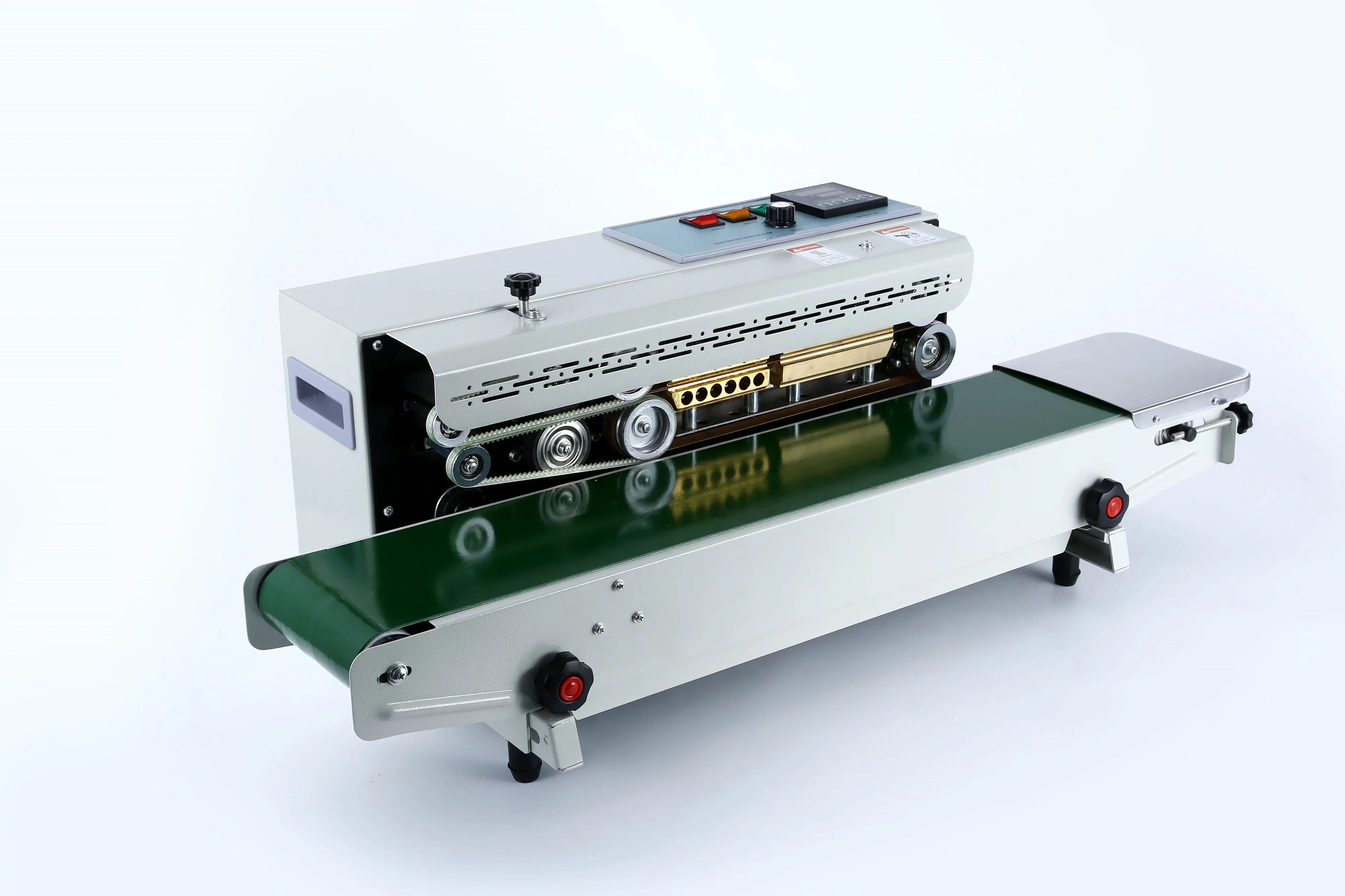 FR900 CE Continuous Horizontal Plastic Bags Band Sealer Heat Sealing Machine