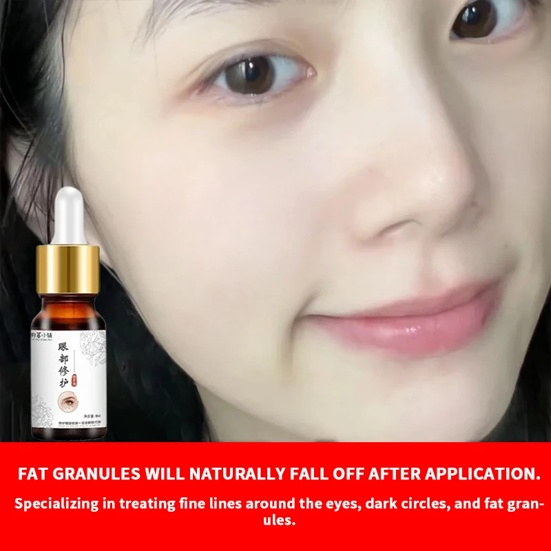 

Fat granules, sweat tubes, essential oils, essential oils, eye hydration, moisturization, and wrinkle removal artifact