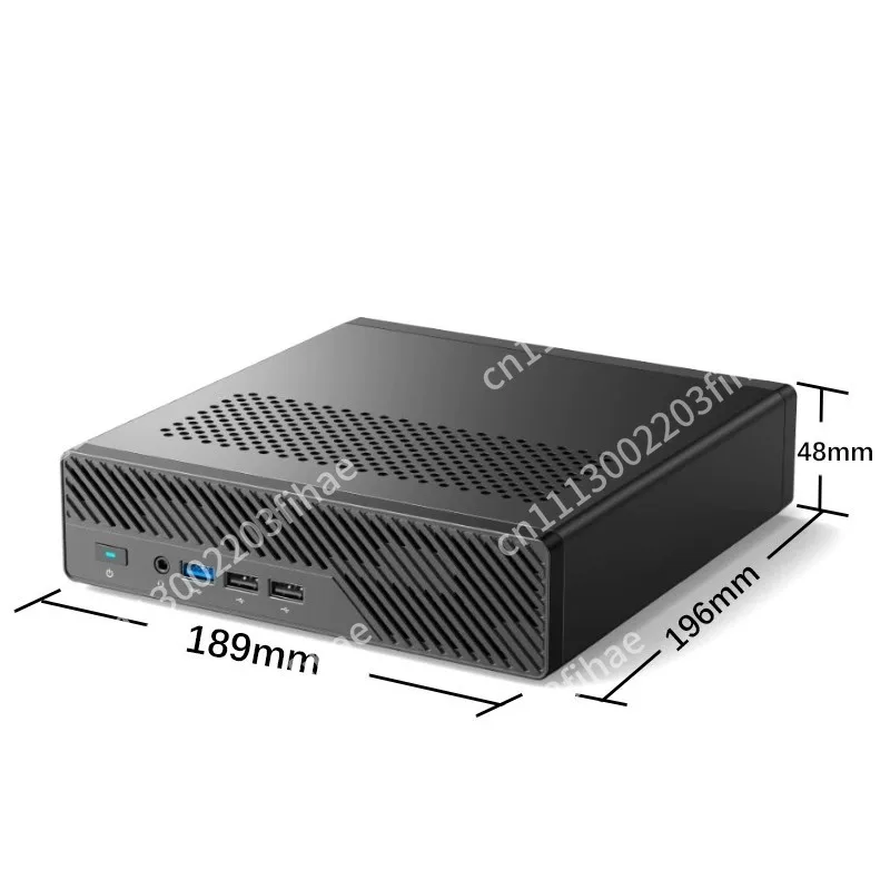 Suitable for i9-13900H host, high-performance office game dual 10 megabyte four network port small desktop computer