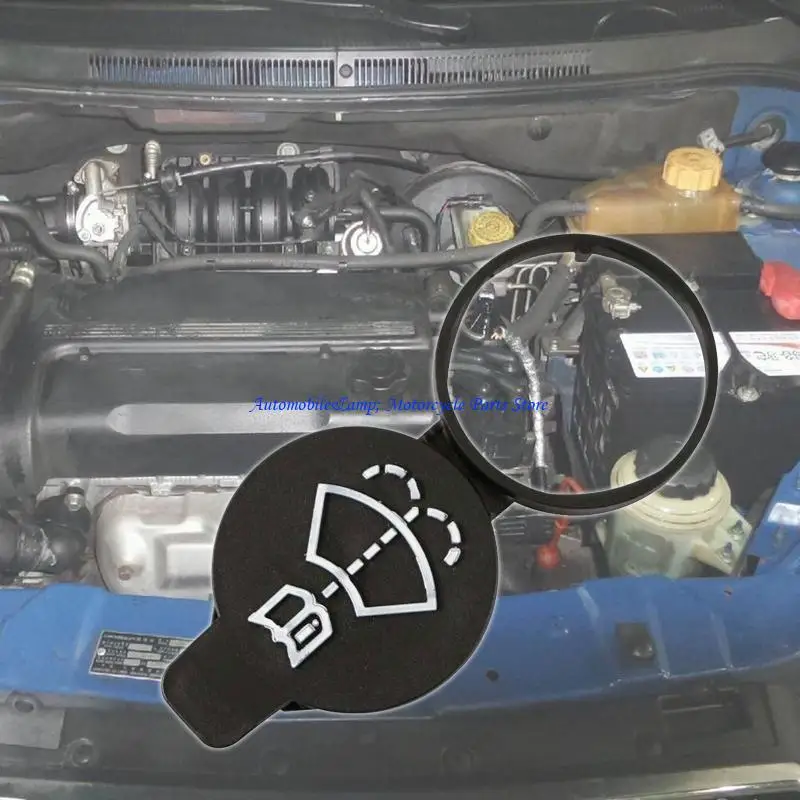 H7BD For 13227300 Bottle Cap Windshield Wiper Washer Fluid Reservoir for