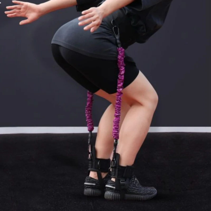 Adjustable Bounce Resistance Band Durable Elastic Training Rope Anti Fracture Elastic Ropes Portable Sports Fitness Equipment