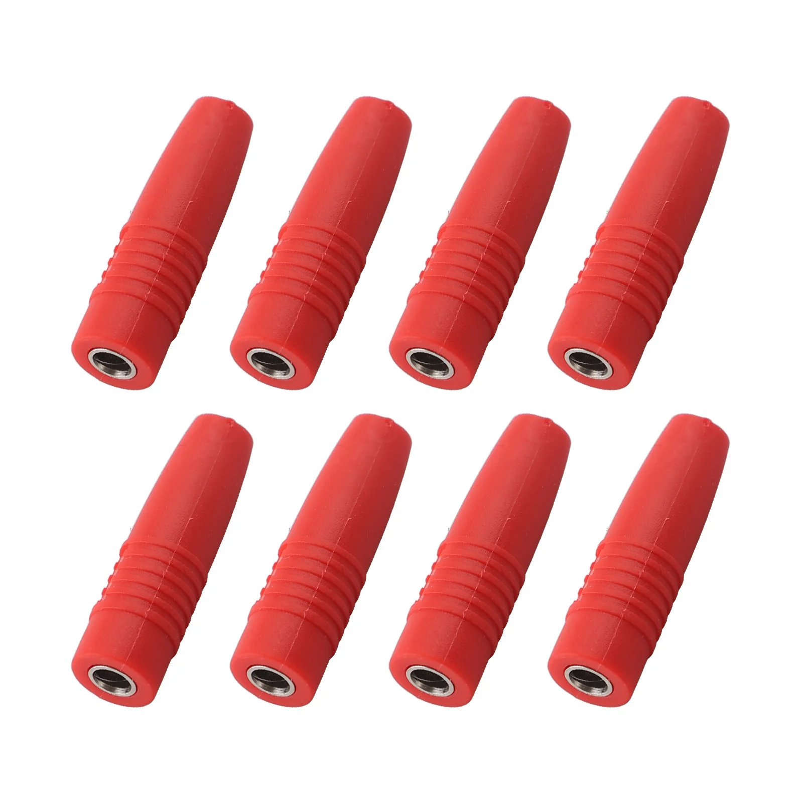 4mm Speaker Banana Female Receptacle Adapter 10pcs with PVC Insulation for Audio Lab and Engineering Applications