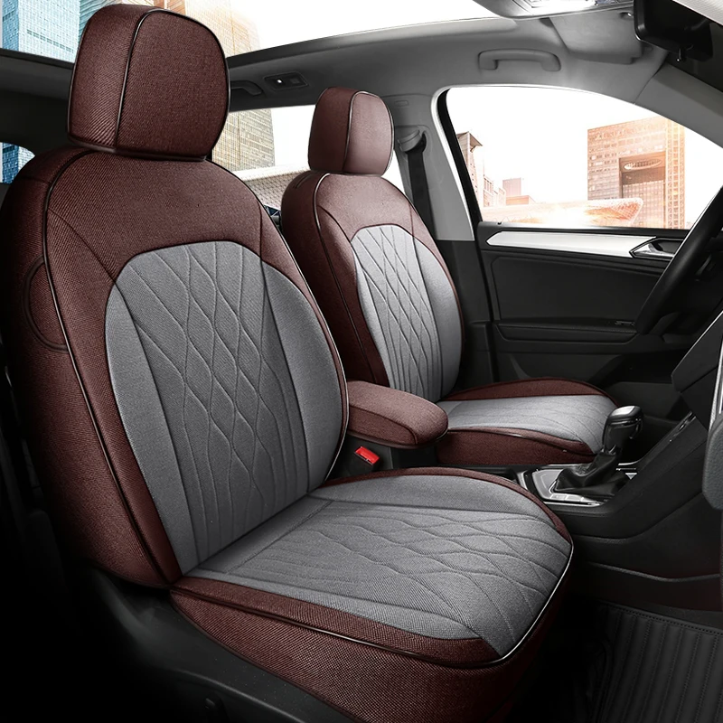 

Чехлы на автомобильные сиденья из льна на заказ для Mercedes W211 2005 ~ 2008 W204 2010 ~ 2013 W222 2016 ~ 2019 дышащие автомобильные аксессуары для интерьера