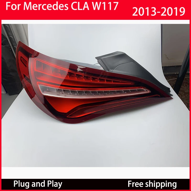 Car Styling Head Lamp For Benz CLA 2013-2019 Taillight Dynamic Turn Signal Mercedes W117 CLA180 CLA200 CLA300 Rear Lamp DRL+Turn