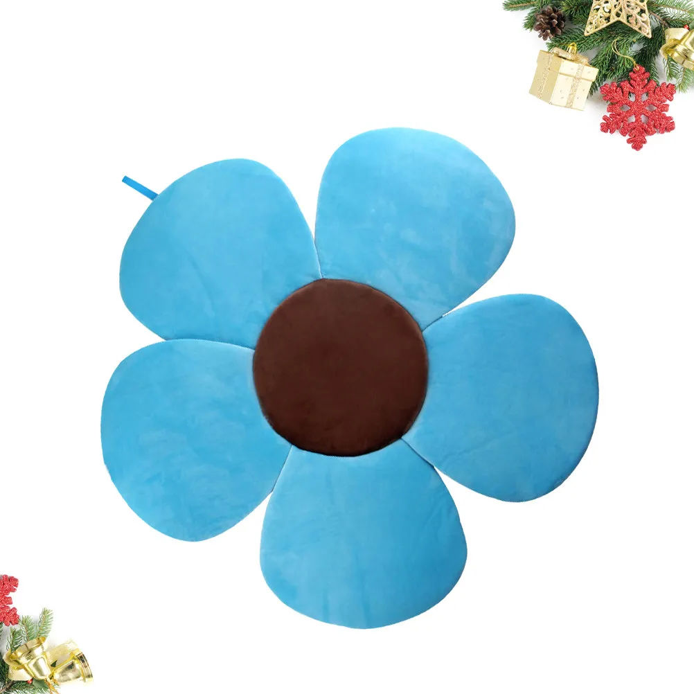 1pcs-baby-bath-tub-pad-flower-shape-light-blue-non-slip-shower-cushion-safety-support-mat-infant-newborn-0-3-years-washable