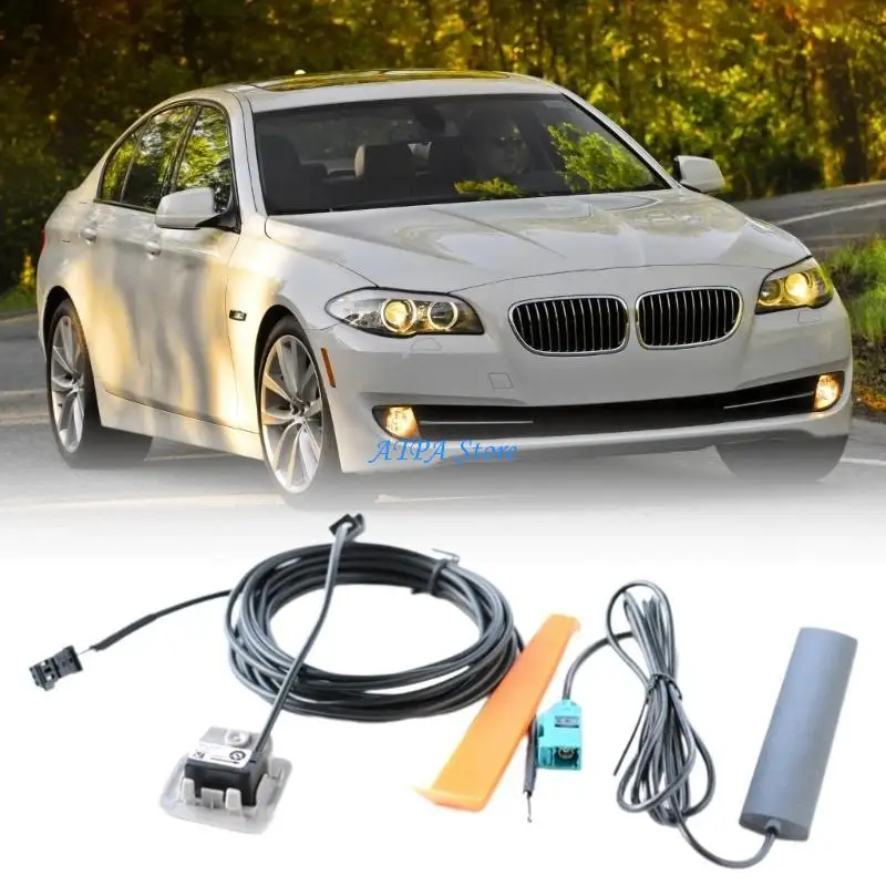 

U13C Easy Installation Bluetooth-compatible Wire Microphone & Antenna Auto Accessory