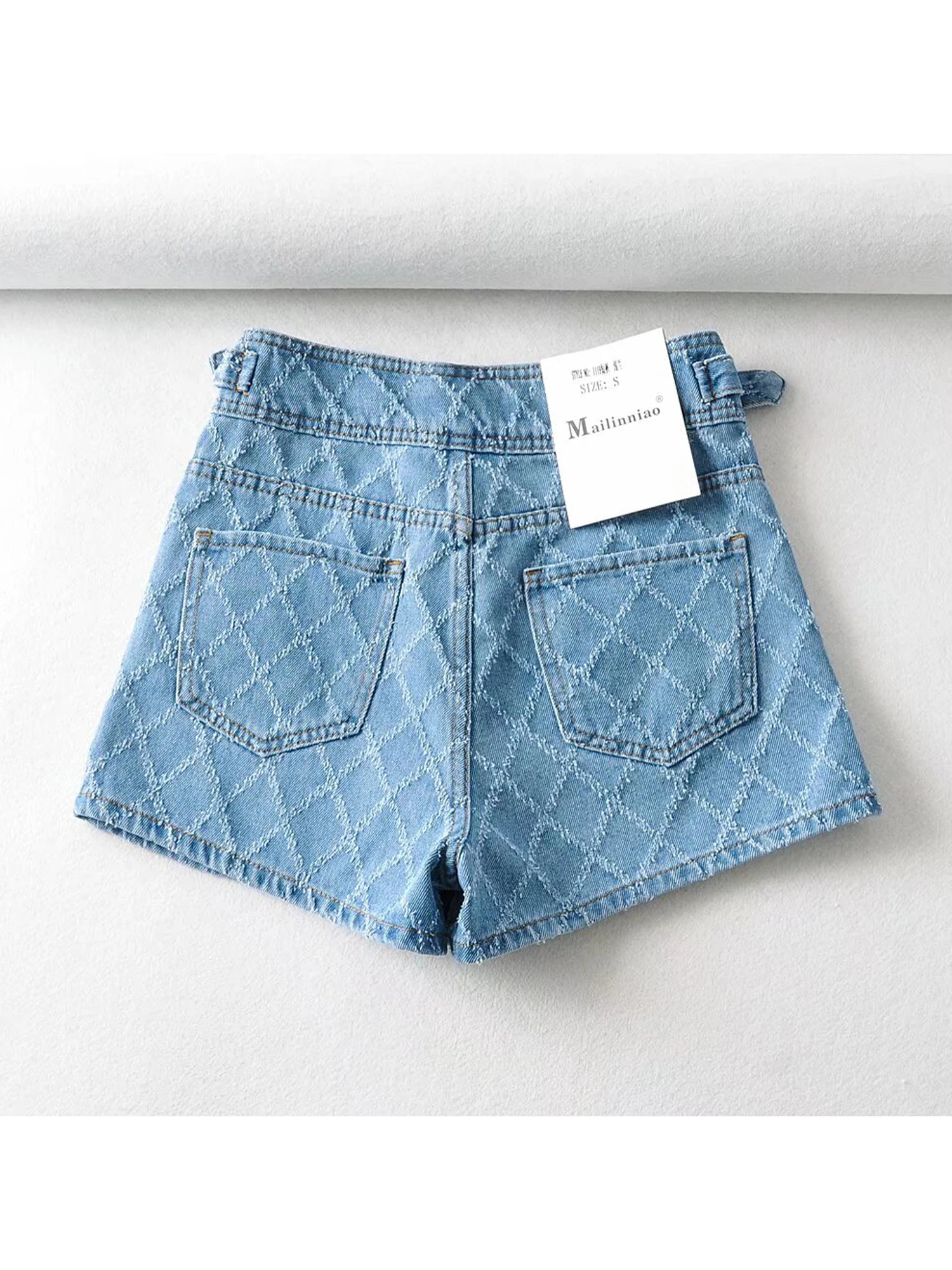 Women Dark Blue A-line Booty Denim Shorts Mini Cowboy Shorts 2000s Harajuku Vintage Y2k Hot Micro Jeans Short Pants Summer 2026