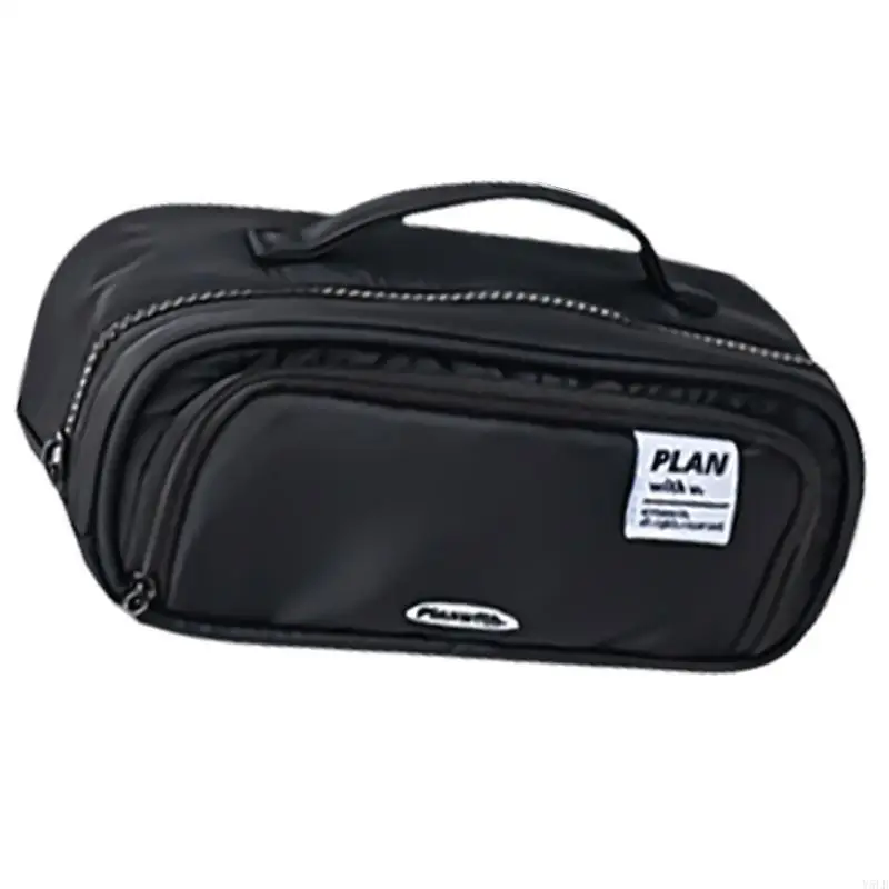 Y5LB Túi Đựng Văn Phòng Phẩm Túi Đựng Bút Chì Có Thể Mở Rộng Hộp Đựng Bút Thẩm Mỹ Túi Đựng Bút Dung Tích Lớn Bút Ban Tổ Chức Bút