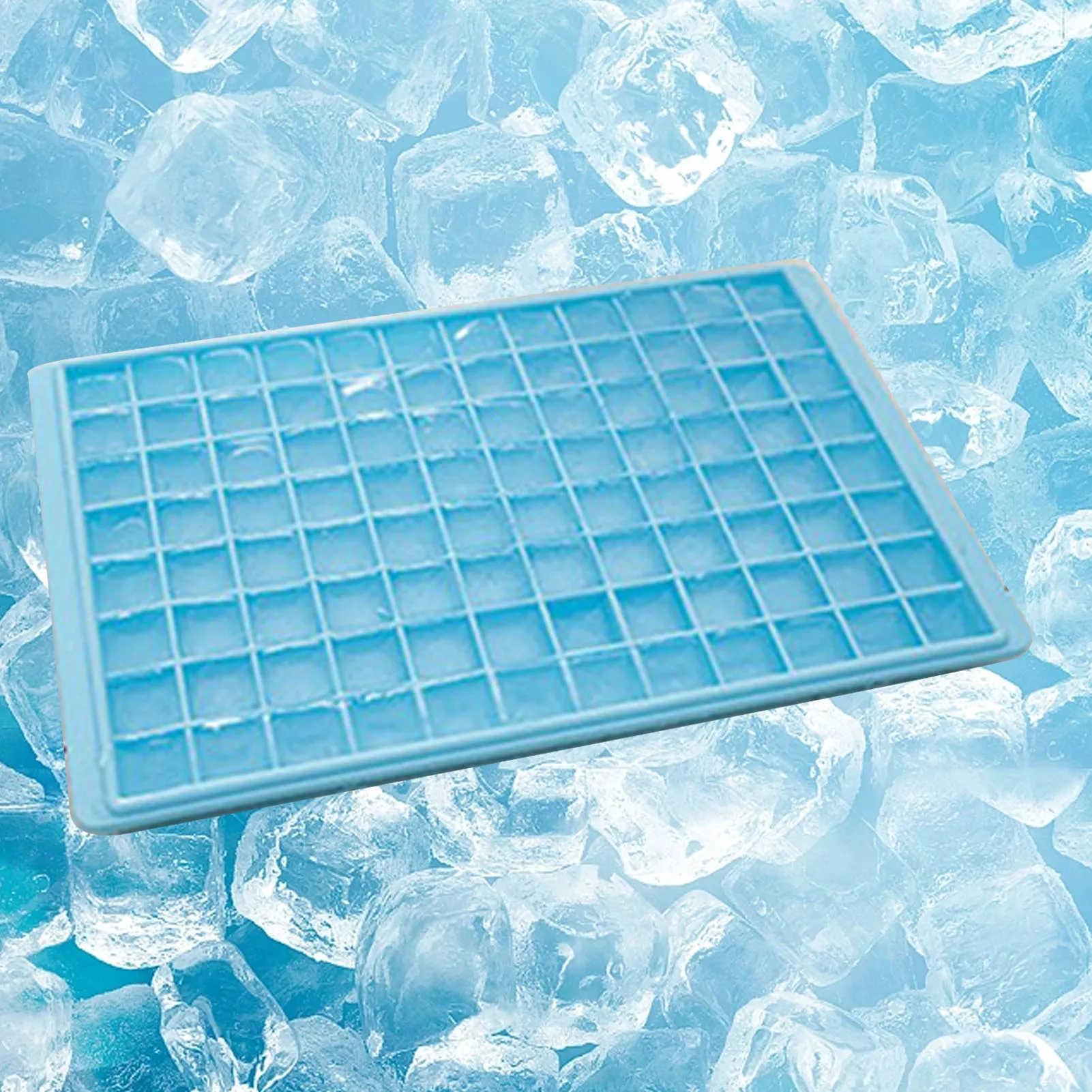 Mini Ice Cube Tray 96 Grids Large Capacity Versatile Easy Release Ice Cube Maker Tray Ice Cube Mold for Home