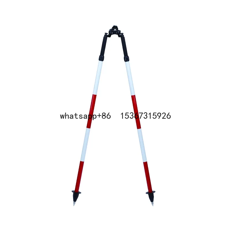 Economical Surveying Accessories DZ22A Aluminum Prism Pole Bipod with Various Color for Option