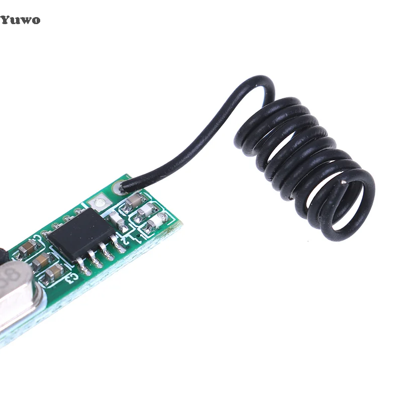 Universal DIY 433 Mhz 1CH RF Relay Receiver Wireless Remote Control Switch Micro Module LED Light Controller DC 3.6V-24V RX500A