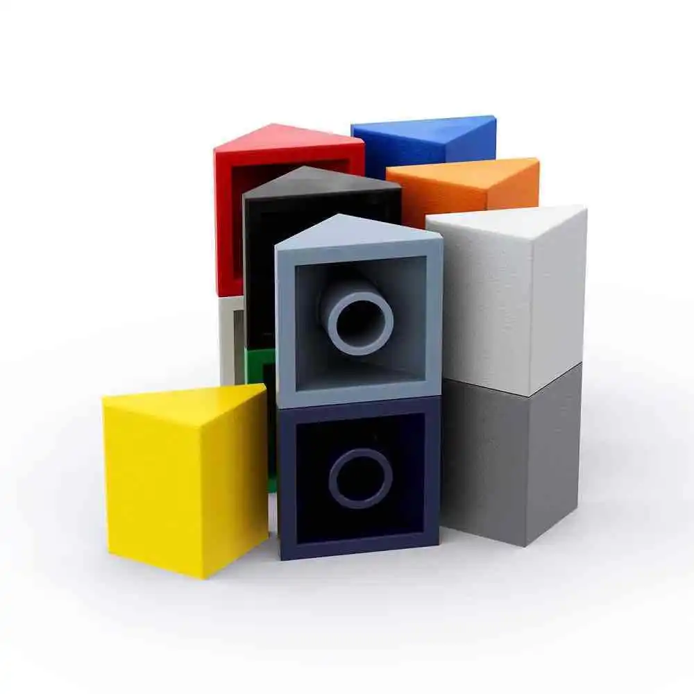 Stacking Blocks 2x2 Double-sided Bevel Puzzle Building Blocks 836 Compatible with LEGO 3043