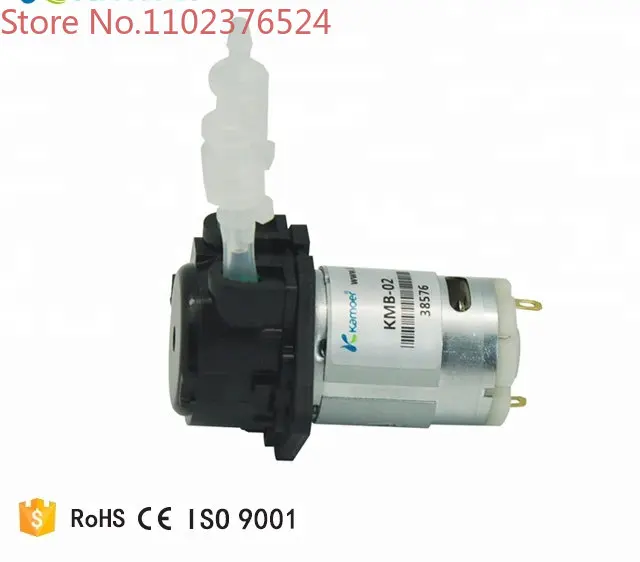 Kamoer KMB02 Printer Parts Peristaltic Pump 12V 24V DC Ink Pump for Inkjet Printer Liquid Pump