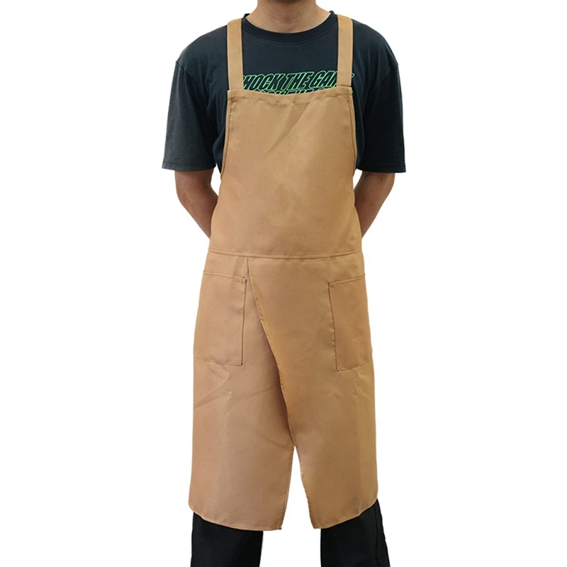 Pottery Apron Anti Oil Light-Weight Sturdy Women Men Painting Work Apron,Painting Art Supplies Work Clothes