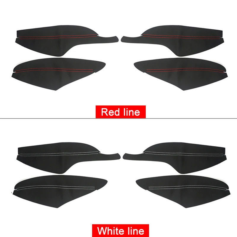 لتويوتا كورولا E210 2019 2020 2021 2022 2023 2024 2025 الهجين باب السيارة مسند الذراع الحافظة غطاء ملصقات جلدية اكسسوارات #3