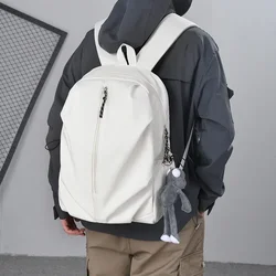 2024 Fashion Casual Softback Couple Backpack High Quality Zipper Large Capacity Shoulder Bag Hot Selling Nylon Student Backpack