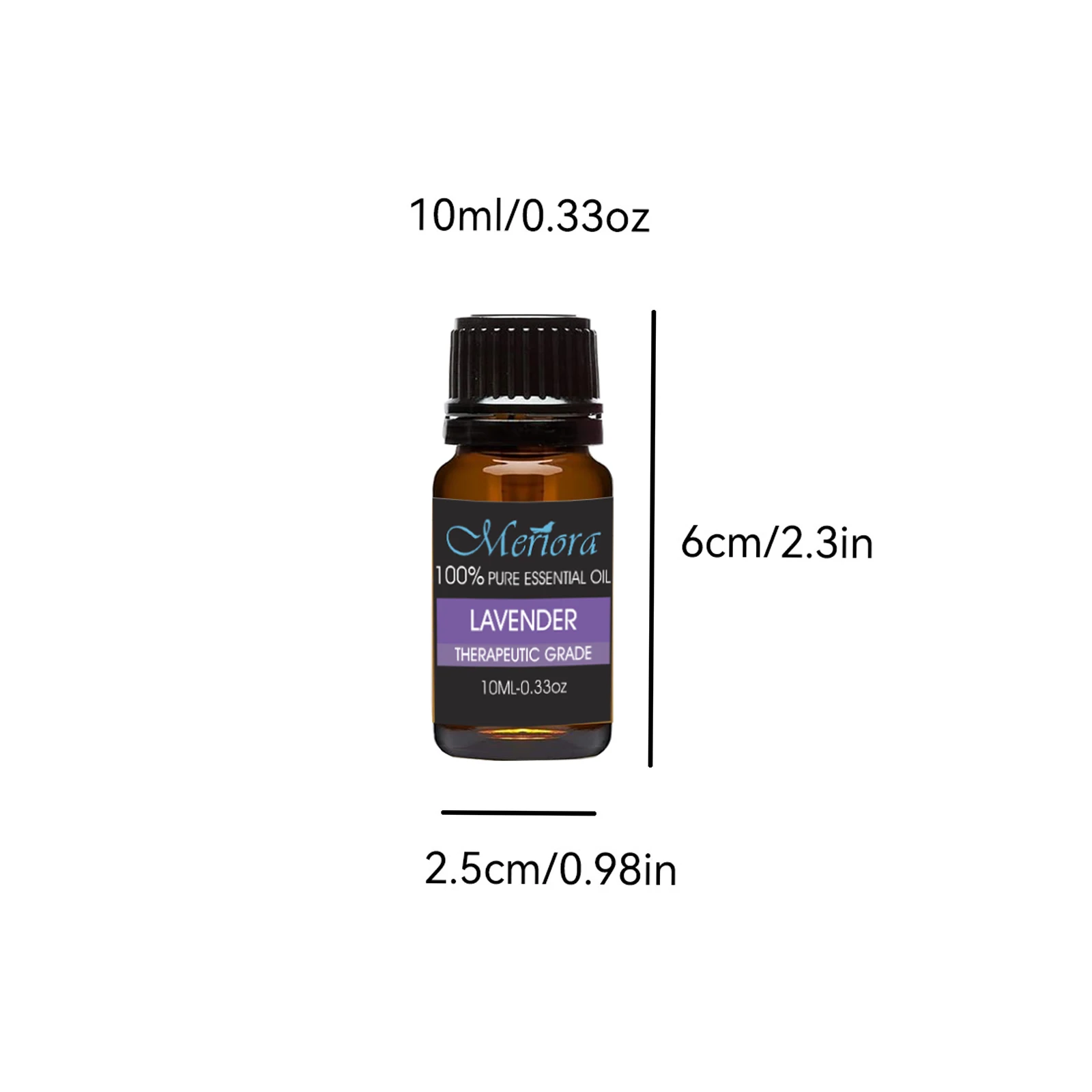 100% Pure Essential Oil Set (6*0.34oz/6*10ml), 6 AromaRelax Oil Gift Sets for Home Care, Reed Diffuser Oils, Fragrance, AromaRel