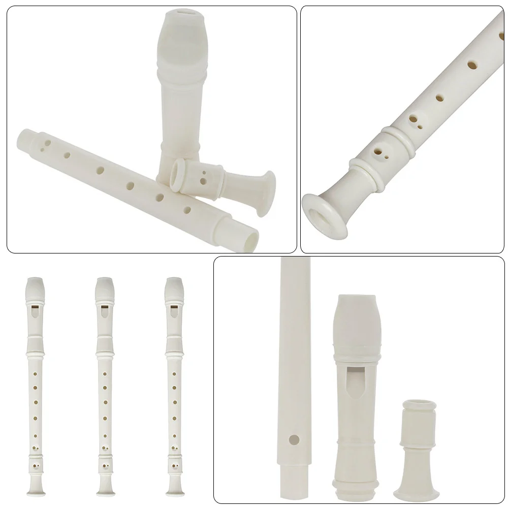 

4Sets 8-Hole Beginner Clarinet Resin Children Wind Instrument Practice Music Teaching Lightweight Durable 8-Hole Clarinet