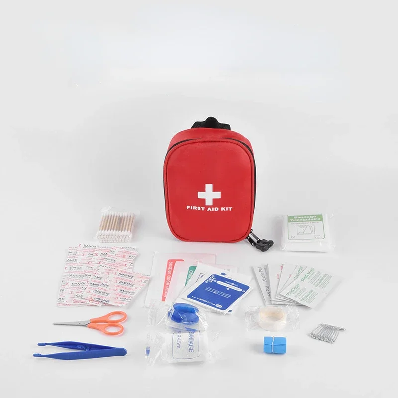 20 ชิ้น/แพ็คชุดปฐมพยาบาลกลางแจ้งแบบพกพาชุดปฐมพยาบาลฉุกเฉินชุดปฐมพยาบาลทางการแพทย์เหมาะสำหรับครอบครัวตั้งแคมป์กลางแจ้ง
