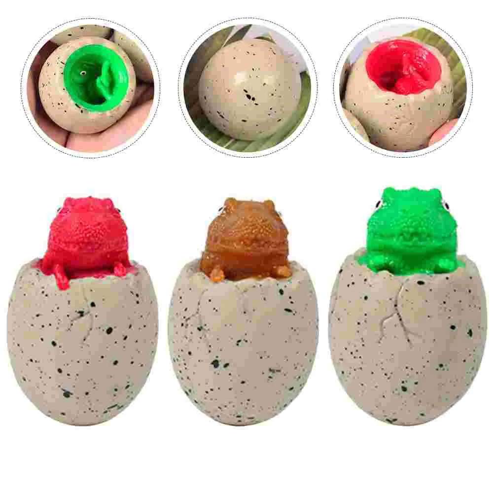 3 Pcs Mini Stress Balls Kawaii Sensory Toy Toys Wear-resistant Anxiety