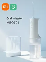 XIAOMI MIJIA Oral Irrigator Portable Dental Water Flosser USB Rechargeable Water Jet Floss Tooth Pick 200ml 4 Modes IPX7 1400rpm