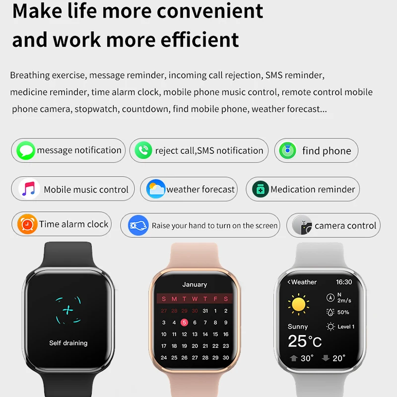 2024 Smart Watch 9 Mini Men Ultra Series 9 NFC Always On Display Heart Rate BT Call Waterproof Women Smartwatch For Android IOS